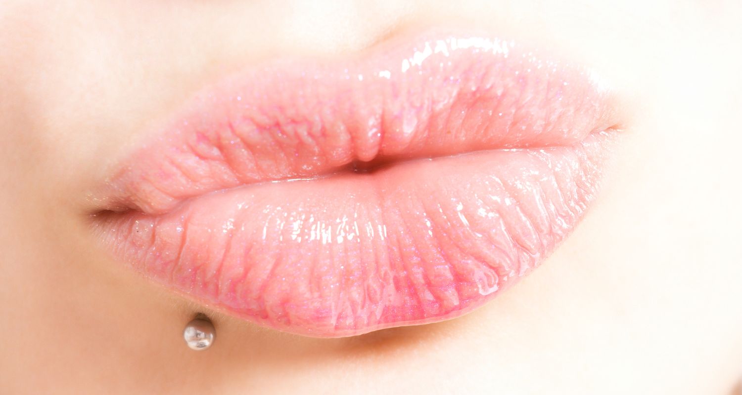 lip piercing banner